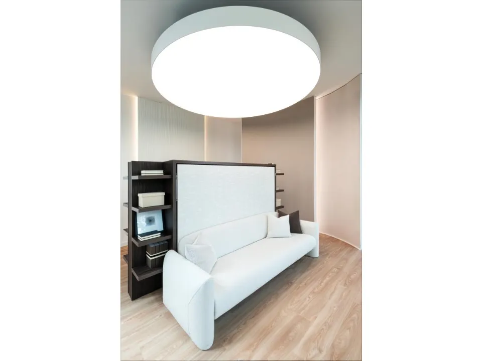 Minerva Horizontal 02 Wall Bed by Clei
