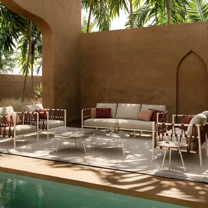Outdoor aluminum furniture Antigua by Emu