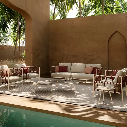 Outdoor aluminum furniture Antigua by Emu