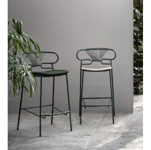 Genoa MET CROSS Stool by TrabA'