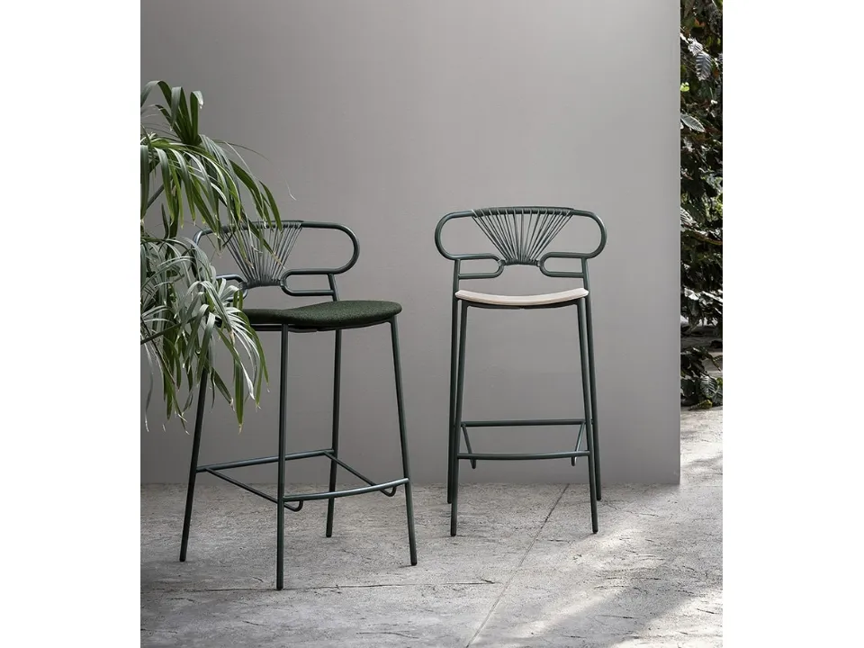 Genoa MET CROSS Stool by TrabA'