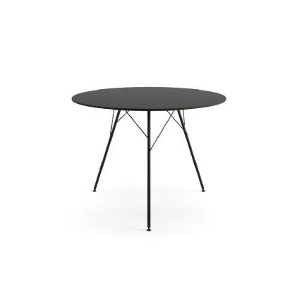 Leaf round table by Arper
