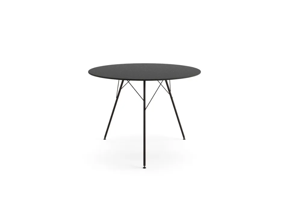 Leaf round table by Arper