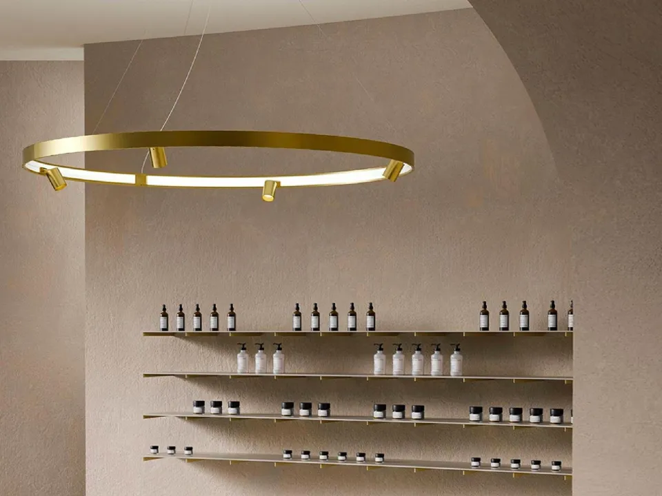 Arena pendant lamp by Panzeri