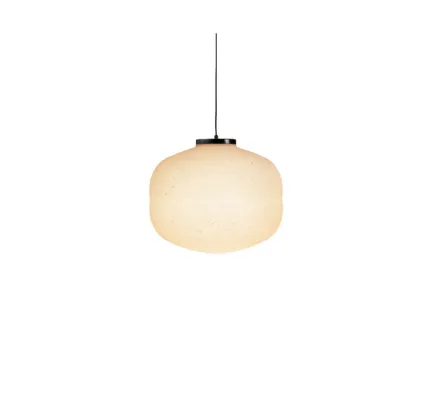 Baso pendant lamp in recycled polyethylene by Miniforms