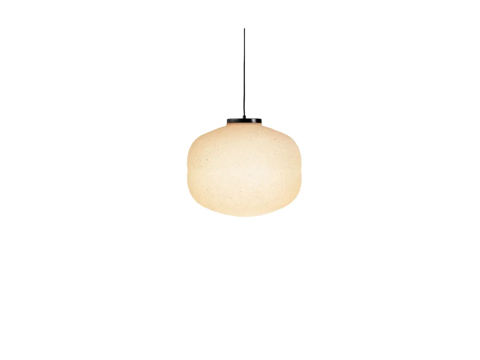 Baso pendant lamp in recycled polyethylene by Miniforms