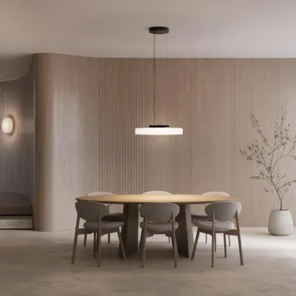 Côte pendant lamp by Panzeri