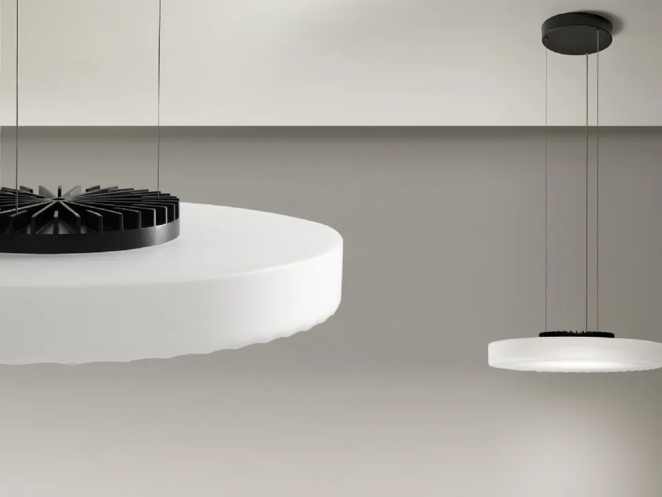 Côte pendant lamp by Panzeri