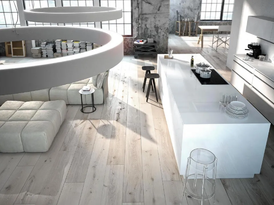 Golden Ring pendant lamp by Panzeri