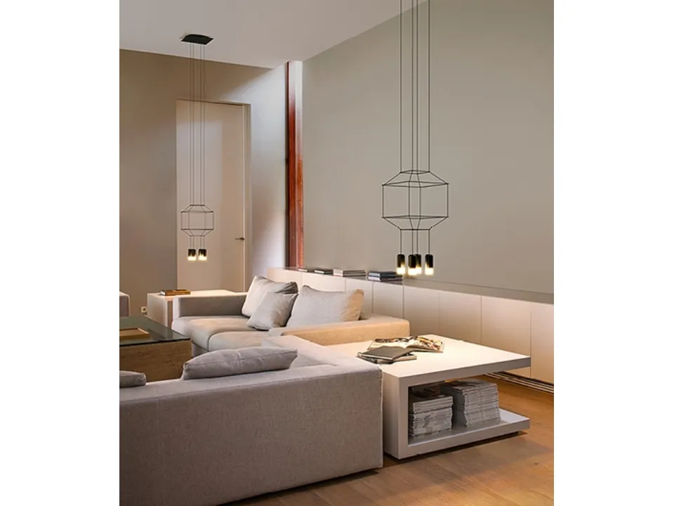 Wireflow pendant lamp by Vibia