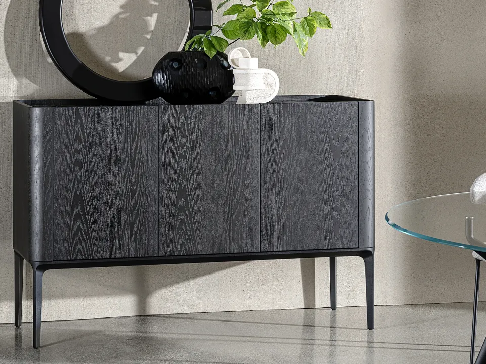Slim 3 Doors Sideboard by Sovet