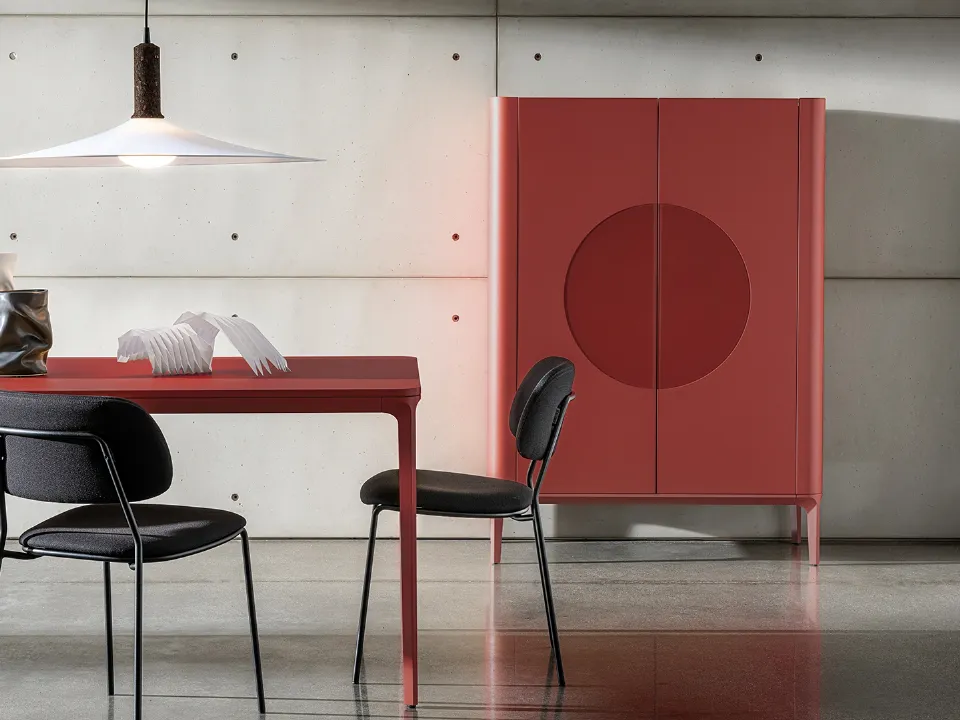 Slim Moon MDF lacquered sideboard by Sovet.