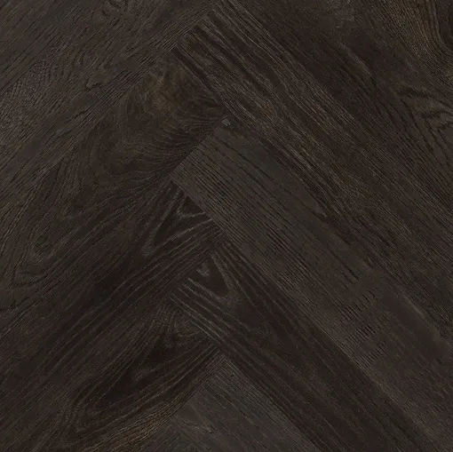 Parquet Floor with Assiti Spine Coffee in oak essence by Giacobazzi.