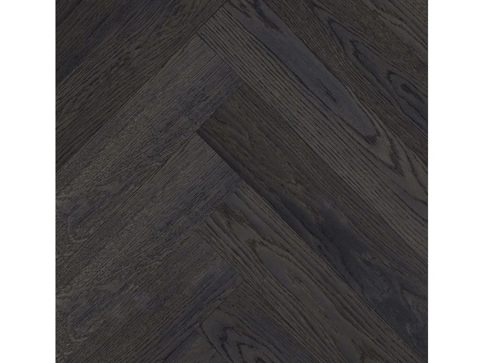 Parquet Floor with Assiti Spine Piombo in oak essence by Giacobazzi.