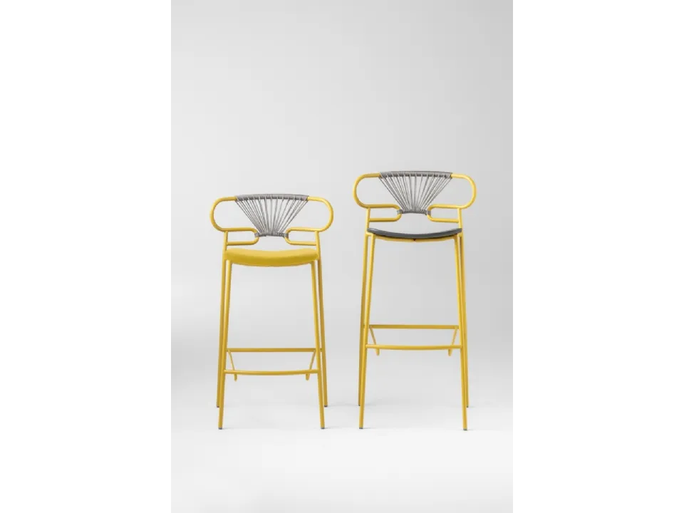 Genoa MET IM CROSS Stool by TrabA'