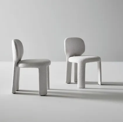 Teia upholstered chair by Bonaldo