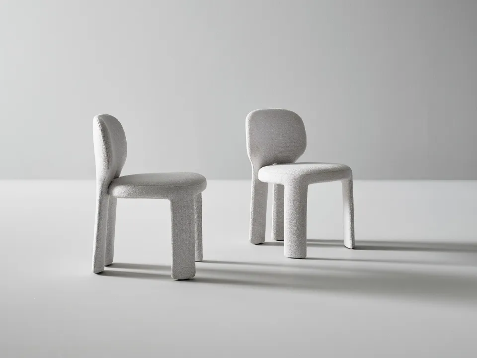 Teia upholstered chair by Bonaldo
