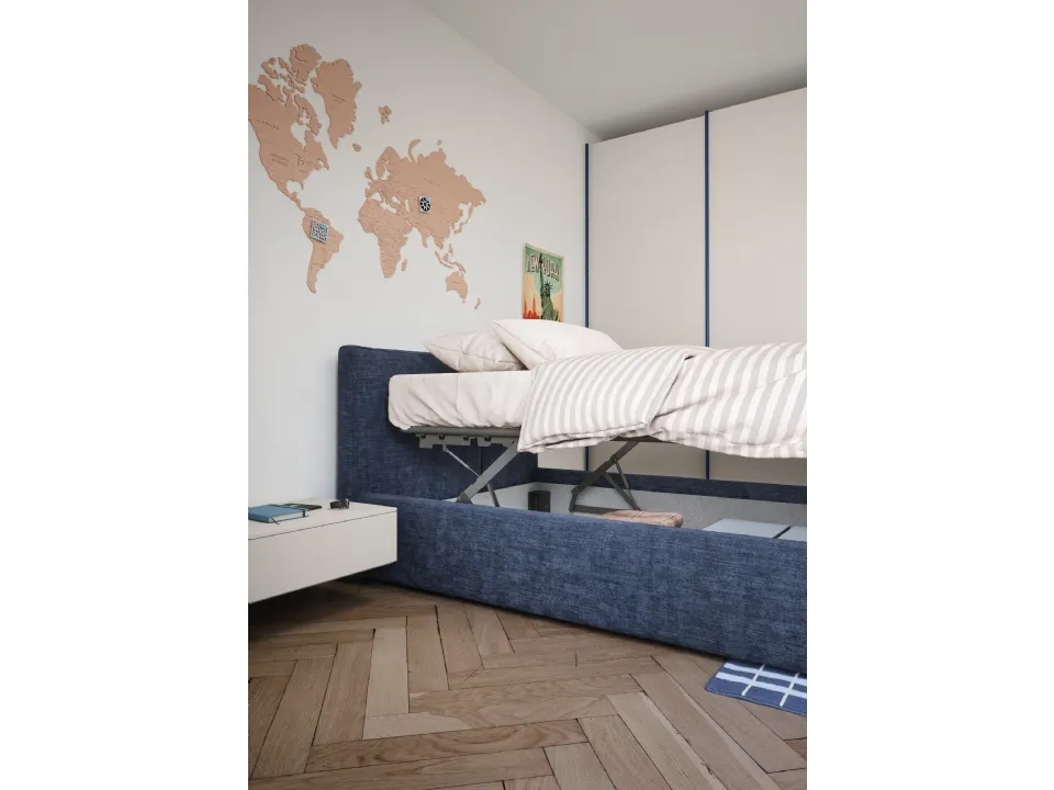 Single bed Swell with Nidi container