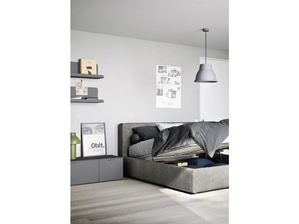 Single bed Wind by Nidi.