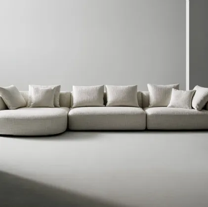Aldebaran sofa with chaise longue by Bonaldo