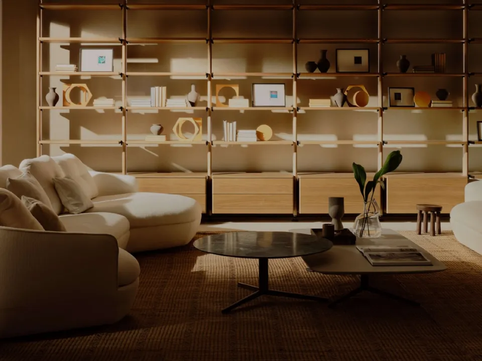 Mirea fabric living room by Lema