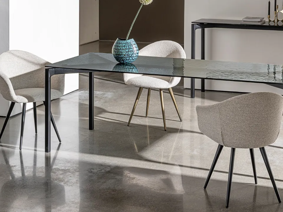 Bone Glass Table by Sovet