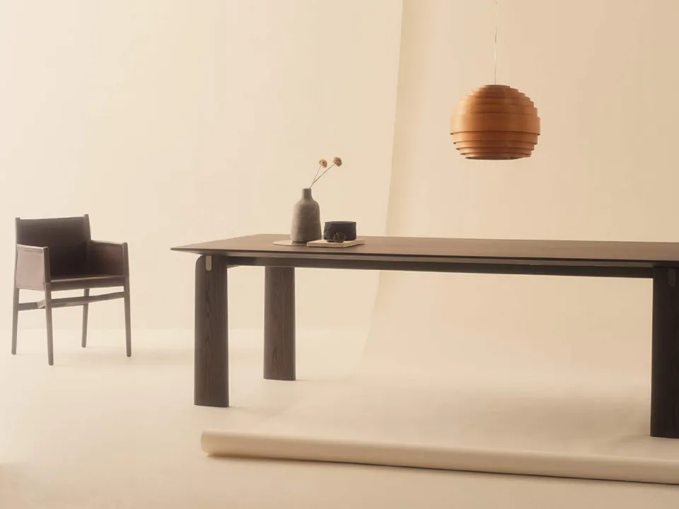 Lema wooden Jiku table.