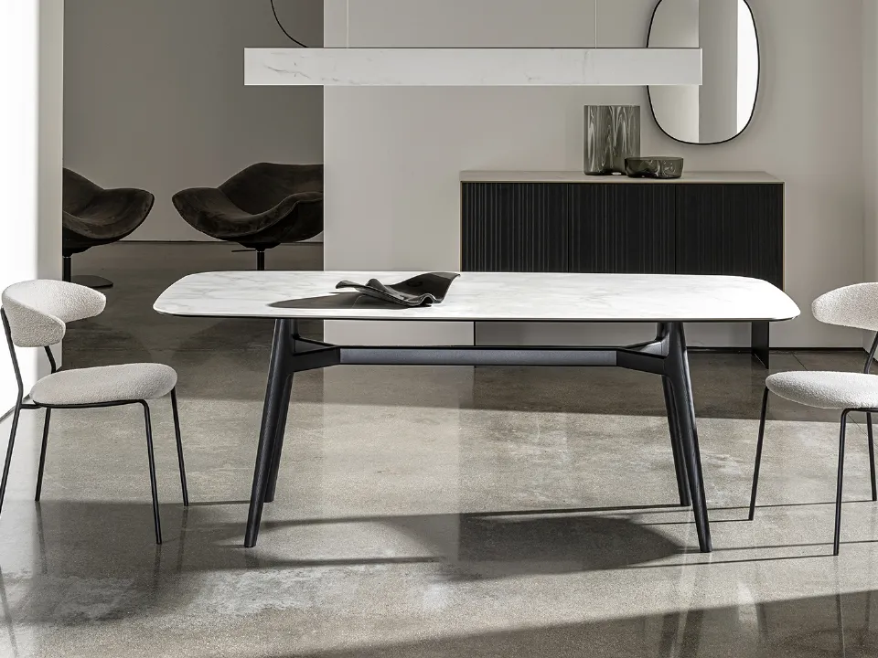 Lewood shaped table by Sovet