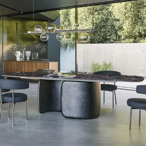 Extensible Mellow Table in Ceramic by Bonaldo