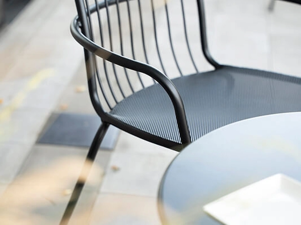 Alisea steel chair by Emu
