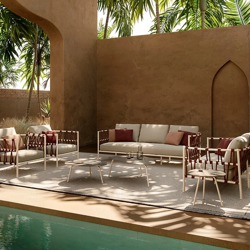 Outdoor aluminum furniture Antigua by Emu
