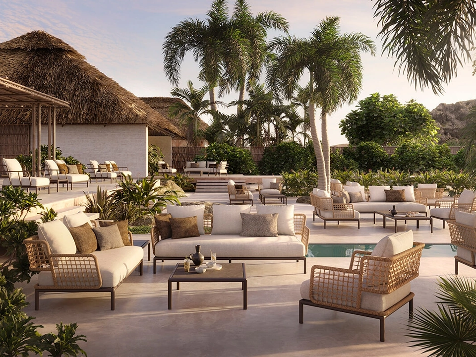 Saint Martin outdoor furniture by Emu