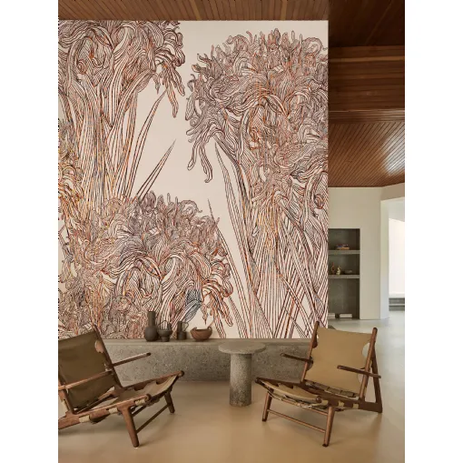 Wall&Deco's Lilly wallpaper.