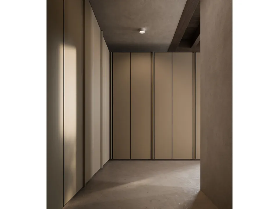 Modular wardrobe with hinged doors – Lema Veil