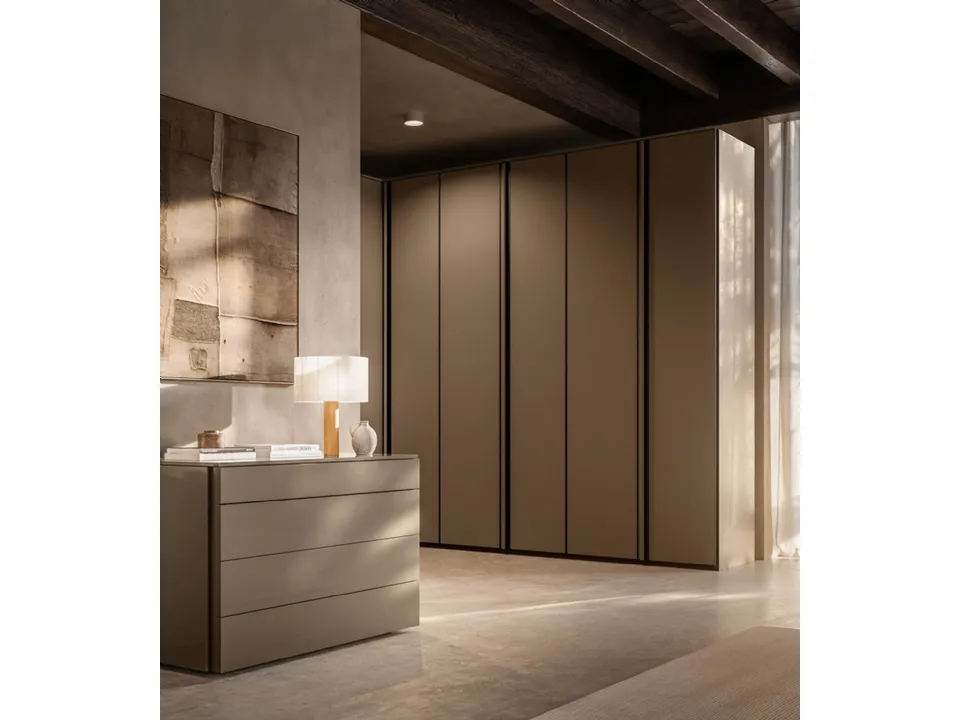 Modular hinged-door wardrobe from the 